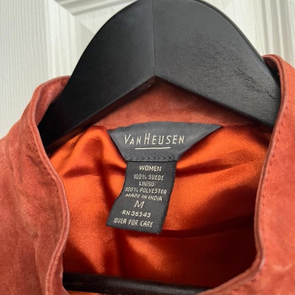 Suede zip jacket. - Picture 3 of 3